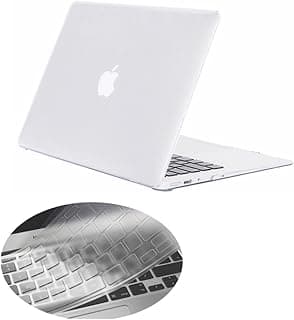 Se7enline Compatible with Macbook Pro 13 Cover Slim Hard Shell Case Accessories for Macbook Pro 13 inch Model A1278(Non Retina Display) with Silicone Keyboard Cover, Crystal Clear/Transparent