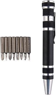8-in-1 Precision Screwdriver Set, Magnetic Bits, Pen-Shaped Design, Multi-Use Repair Tool for Electronics, Glasses, Small Devices & Gadgets