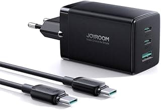شاحن من جوي روم بتقنية USB، متوافق مع اللابتوب والسمارتفون والتابلت، بثلاثة منافذ