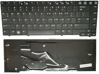 Wefly Laptop Keyboard Compatible for HP Elitebook 8440P 8440W P/N 594052-001 598042-001 MP-09A63US-6698 PK1307D1A00