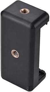 Universal Monopod Holder Clip for Mobile Camera Holder and Tripod Mount Holder- Black (Pack of 1)