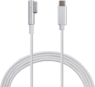 USB Type C Magsafe1 Compatible Magnetic Charging Cable, MacBook Air Pro L-Tip Compatible Convert PD Charger [PD60W 61W 65W] (Compatible with 2012 and Prior Magnetic 1st Generation Models)