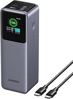 UGREEN Powerbank PB722, 25000mAh, 200W, QC + PD, Grey