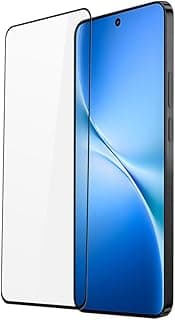 Glass for Vivo V60 Lite/Vivo V50 Lite/Vivo Y300 Screen Protector Tempered Glass Full Glue Edge-to-Edge Protector Easy Installation for Vivo V60 Lite/Vivo V50 Lite/Vivo Y300 by Emodil ®