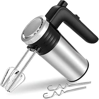Hand mixer, with Italian technology Stainless Steel, 7 Speeds, 350 Watt, JMK6008