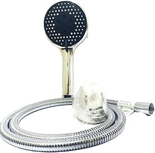 German Premium Multi-Style Shower Head with Flexible Metal Hose – Modern High Pressure Design