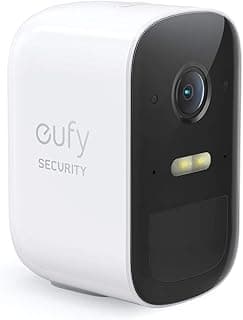 كاميرا مراقبة منزلية لاسلكية eufyCam 2C، تتطلب HomeBase 2، بطارية تدوم 180 يوم، دقة HD 1080p، بدون رسوم شهرية