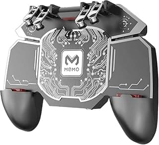 MeMO DL-100 Mobile Gaming Controller - Instant Cooling and Six Finger Control with 2000mAh Batteries