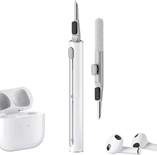 طقم تنظيف من Next Store متوافق مع سماعات AirPods Pro 1/2/3 ، يشمل قلم تنظيف مرن وفرشاة، متوافق مع سماعات سامسونج وسوني وبيتس وبوز، تنظيف دقيق وعالي الأداء، موديل HO002