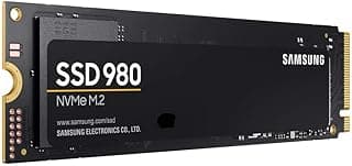 هارد SSD من سامسونج الكترونيكس 980 بمساحة 500 جيجا بايت- M.2 الذاكرة المستديمة، واجهة داخلية مع تقنية في ناند (MZ-V8V500B-AM)، محرك ذو حالة ثابتة، (nvme، solid_state)