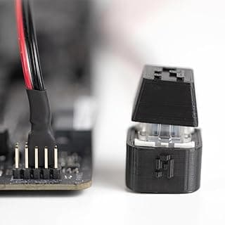 زر تشغيل خارجي للكمبيوتر 1.7 متر من AHW Store - أسود (سويتش أزرق)