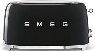 TSF02BLEU Toaster 4 slices 50's Style, Standard, black