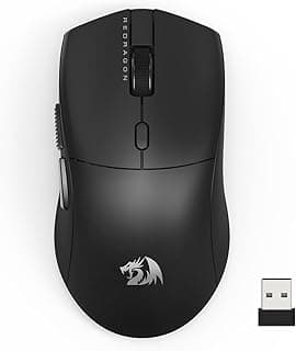 M815 Wireless Gaming Mouse, 3 Modes Lightweight Wireless Mouse, Full Programmable Buttons, 12000 DPI Software Supports DIY Keybinds,