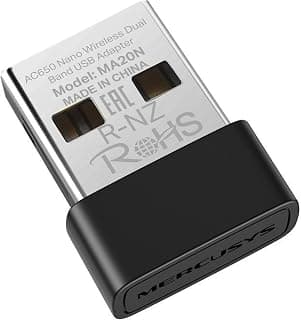 MA20N TP-Link AC650Mbps WiFi Stick for PC, Nanometric Size, USB WiFi Adapter, WiFi Card for PC, Dual Band WiFi Dongle, Compatible with Windows 11/10/8.1/7