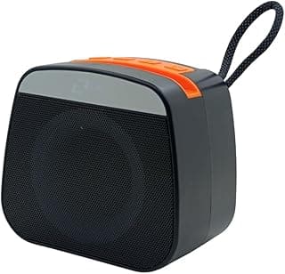 مكبر صوت بلوتوث محمول Z170 من زيرو، مكبر صوت لاسلكي ذكي لسطح المكتب 5 واط مع اضاءة RGB، دعم بطاقة تي اف، تشغيل USB، اقتران تي دبليو اس، بطارية 1200mAh، اسود