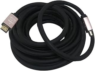 كابل HDMI الى متوافق مع الشاشات واجهزة اللاب توب - 15 متر - 2.0 فولت 4K X 2K حاسوب محمول شاشة عرض