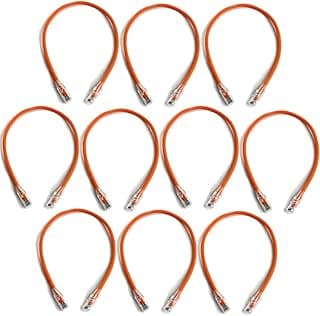 10Pcs OHM Cat6.0 Patch cord 0.25m Length orange