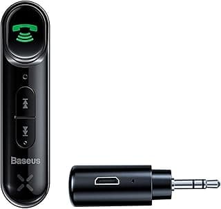 مستقبل صوت لاسلكي بيسوس BSBA-02 AUX - اسود