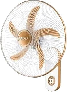 مروحة حائط هاواي WFH-181، أبيض ذهبي
