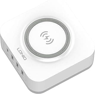 ANKHGIFTSHOP SUPERIOR Desktop Wireless Charging Station AW004 32w usbx4 output wireless output 15w
