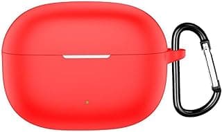 Cover Compatible with Realme Buds T200 Lite, Cilicone Case, Ultra-Slim Case Cover, Shockproof, Scratch Resistant – Red