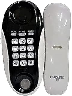 Ground Phone [ Wired] by Fair EL-ADL.TEC: 101C (White)