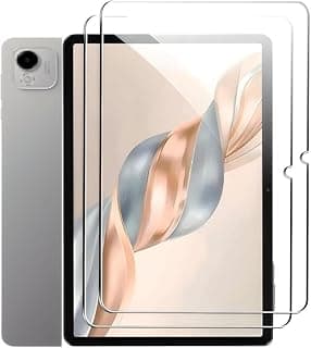 عدد 2 شاشة حماية زجاج مقوى متوافقة مع تابلت Honor Pad X9a مقاس 11.5 بوصة، مضادة للبصمات، صلابة 9H