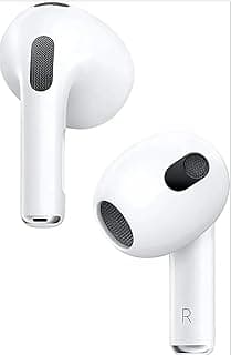 Pro 3 Wireless Bluetooth Earbuds - 3rd Gen - with Charging Case, Noise Cancellation, Dual Mic, Compatible with Apple & Android and All Devices, White