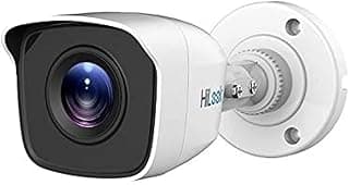 كاميرا مراقبة Hilook من Hikvision thc-b120-pc، دقة 2 ميجابكسل، رؤية ليلية 20 متر، خارجية - أبيض