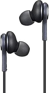 2022 Wired Stereo Earbuds for Galaxy S22 Ultra S21 Ultra S20 Ultra 5G, S10, Note 10, Note 10+ - Designed by A K G - with Microphone and Remote Control with Type-C Connector - Black