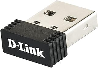 محول واي فاي DWA-121 Wireless N 150 Micro USB، يدعم WPS وWPA2، سرعة 150 ميجابت، متوافق مع ويندوز وماك ولينكس، فائق الصغر
