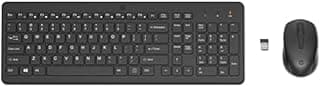330 Wireless Mouse & Keyboard USB-A Black