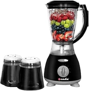 خلاط كهربائي 400 وات أسود، 1.5 لتر، ZBL-320