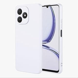 Silicone Case High Quality Padded Inside with Full Camera Protection for Honor X5C X5C Plus (White)