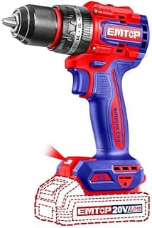 55Nm Compact Brushless Cordless Impact Drill Body Only -Blue/Red