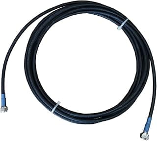 كابل OHM - ذكر F الى ذكر F لطبق الستالايت والرسيفر، طول 5 متر