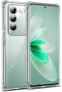 Case Compatible with Vivo V29e, Cover Silicone Transparent TPU Gorilla Anti-shock Protector Camera Shockproof Corners - Clear