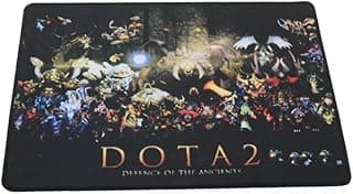 Rubber Large Rectangle Waterproof Gaming Mouse Pad Containing Non Slip Base With Printed Design And Provide Comfortable play for Computer 30x40cm - Multicolor