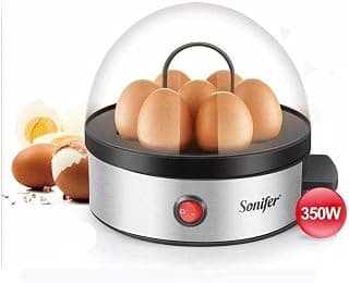 جهاز سلق بيض كهربائي يكفي 7 بيضات بقدرة 350 وات من سونيفر SF-1501