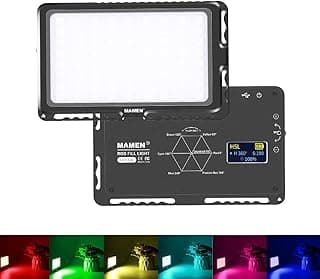 Mamen LED-72R (15W) RGB Video Light Panel