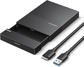 علبة قرص صلب من يوجرين، 2.5 بوصة مع كابل مايكرو-بي إلى USB-A 3.0؛ 30848