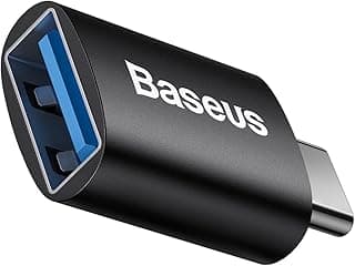 محول او تي جي ميني من سلسلة انجينويتي من باسيوس نوع سي ذكر إلى USB-ايه 3.1 أنثى لسامسونج جالاكسي S21 الترا S20 S10e نوت 20، اي باد برو 2020 2021، ميت 40 P40 برو، هواوي P40/40، شاومي 11/11 برو