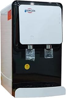 Hot and Cold Water Dispenser Direct Connection, Black and silver - FYT2105
