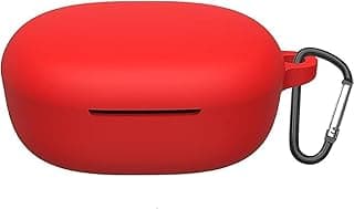 جراب سيليكون واقي لسماعات شاومي Redmi Buds 4 Lite (أحمر)
