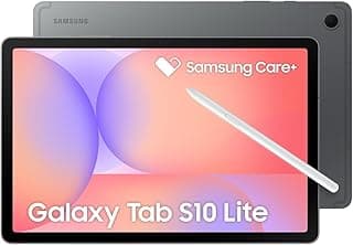 سامسونج Galaxy Tab S10 Lite مع قلم S-Pen | 128 جيجابايت، رام 6 جيجابايت، واي فاي فقط | شاشة 10.9 بوصة 90Hz LCD، تابلت اندرويد 15 واي فاي 6، بطارية تدوم طوال اليوم | موديل دولي X400 | حزمة كارت ذاكرة 256 جيجابايت، رمادي
