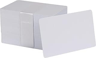 بطاقة تعريف PVC فارغة (50 قطعة)