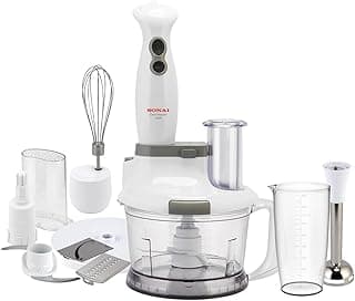 هاند بلندر سوناي Chef Master، سرعة تيربو، 1.5 لتر، 1000 وات، SH-522