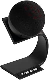 Fireball (NEWM9) condenser microphone (black) for professional HD recordings (48kHz) in studio quality for podcast/streaming/chat/gameplay/YouTube/etc.