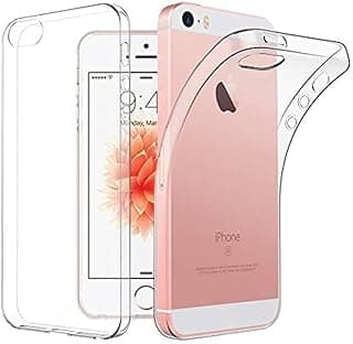 HD Soft Silicone Back Cover For Apple iPhone 5 / 5s - Clear