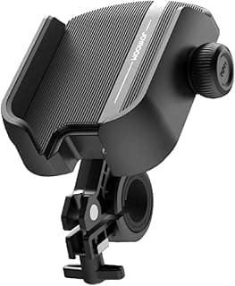 جوي رووم حامل موبايل للدراجة JR-ZS431 - حامل عالمي قابل للتعديل للهواتف الذكية، تصميم امن ومتين، سهل التركيب - اسود